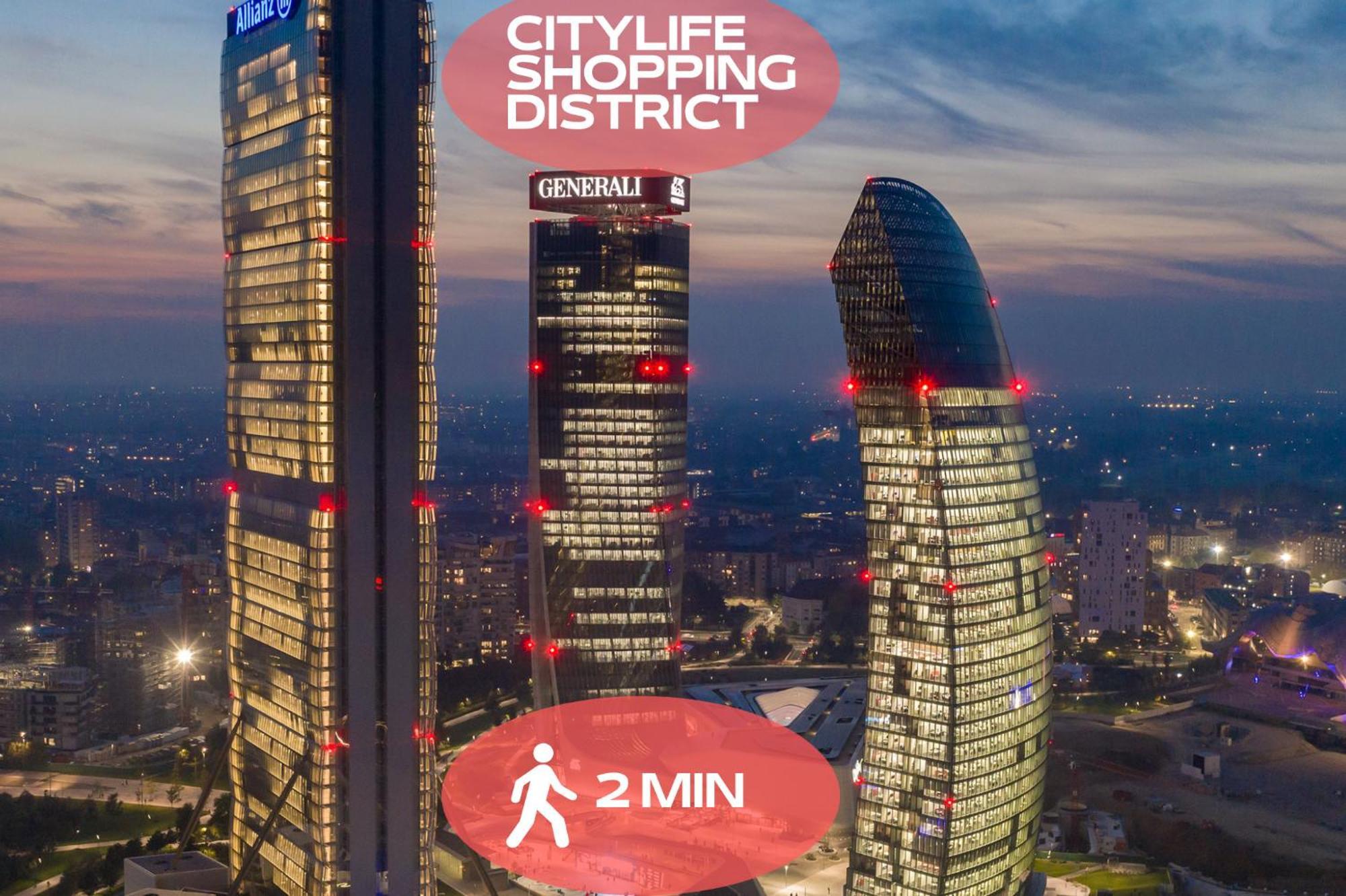 Elegant Citylife Apartment- Metro Access - Double Appartamento Milano